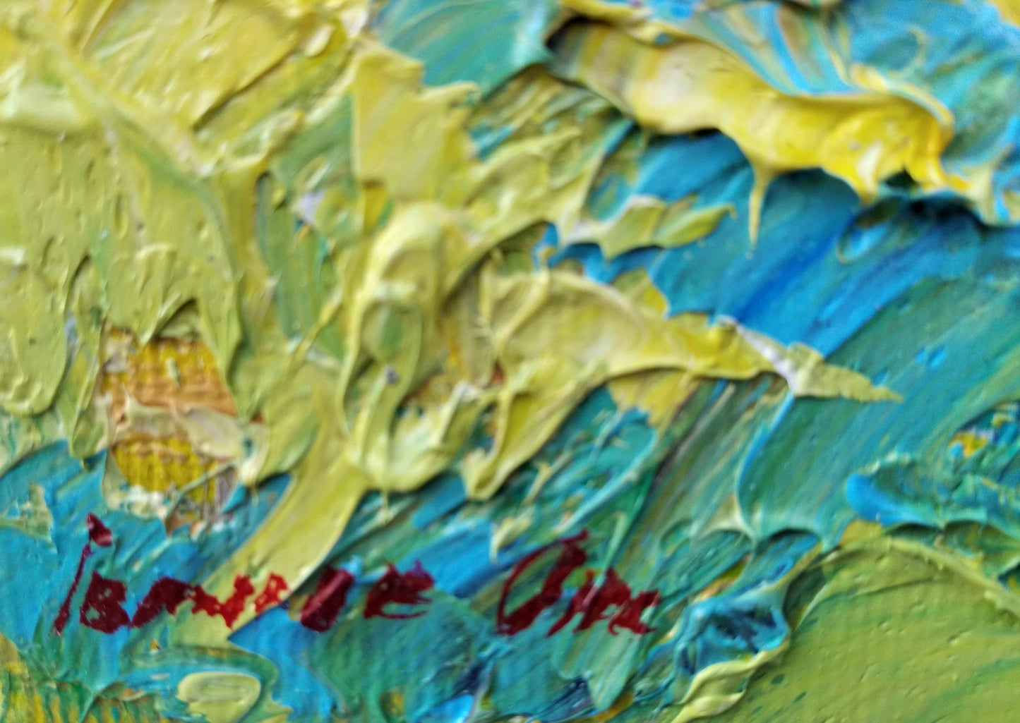 Artist's signature 