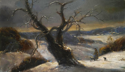Oil painting Return buy
