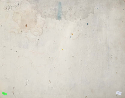 Weathered off-white canvas back of Mirage by Kiyansky Yuri Ivanovich