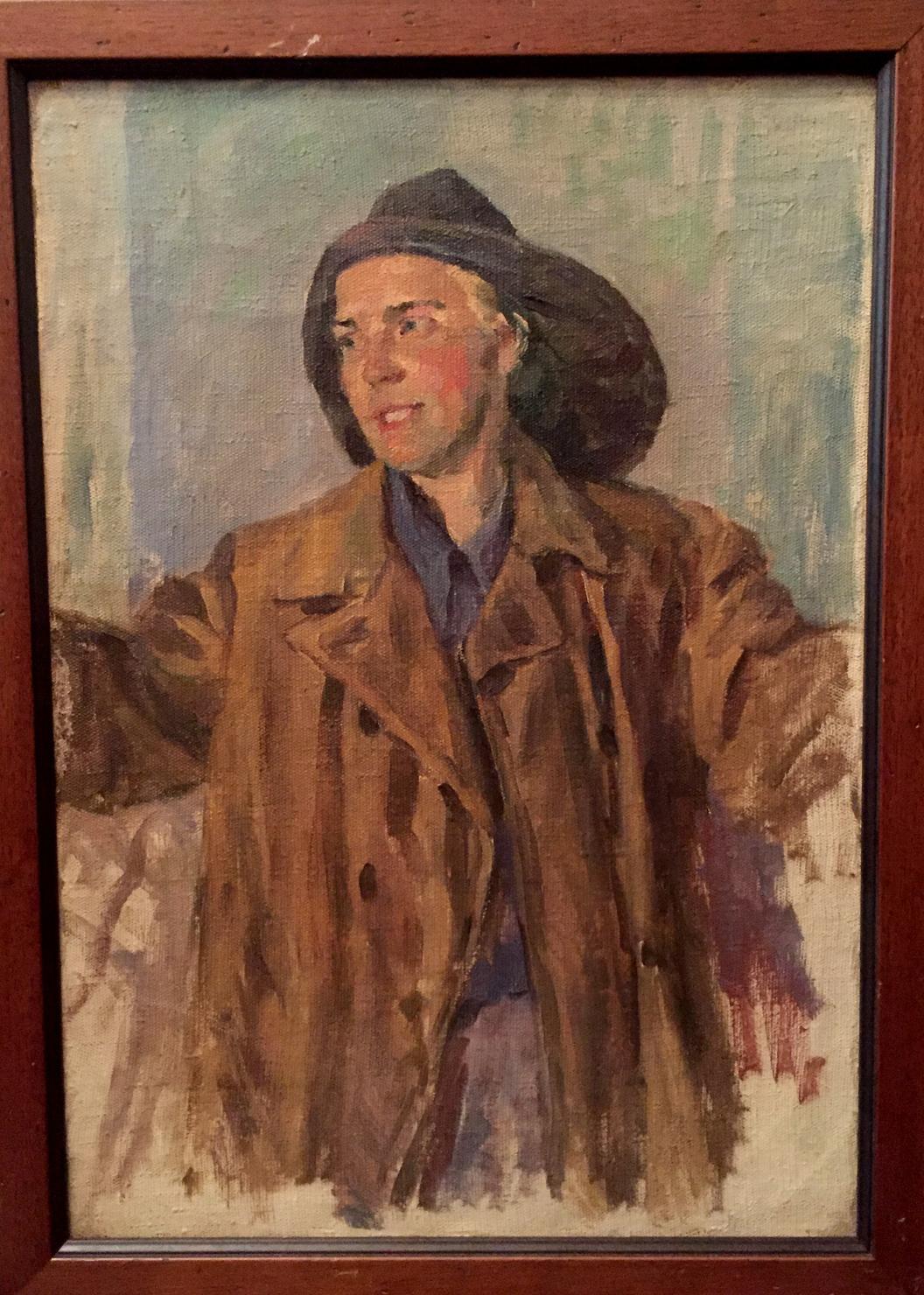 Oil painting portrait of man by Kostetsky Vladimir Nikolaevich