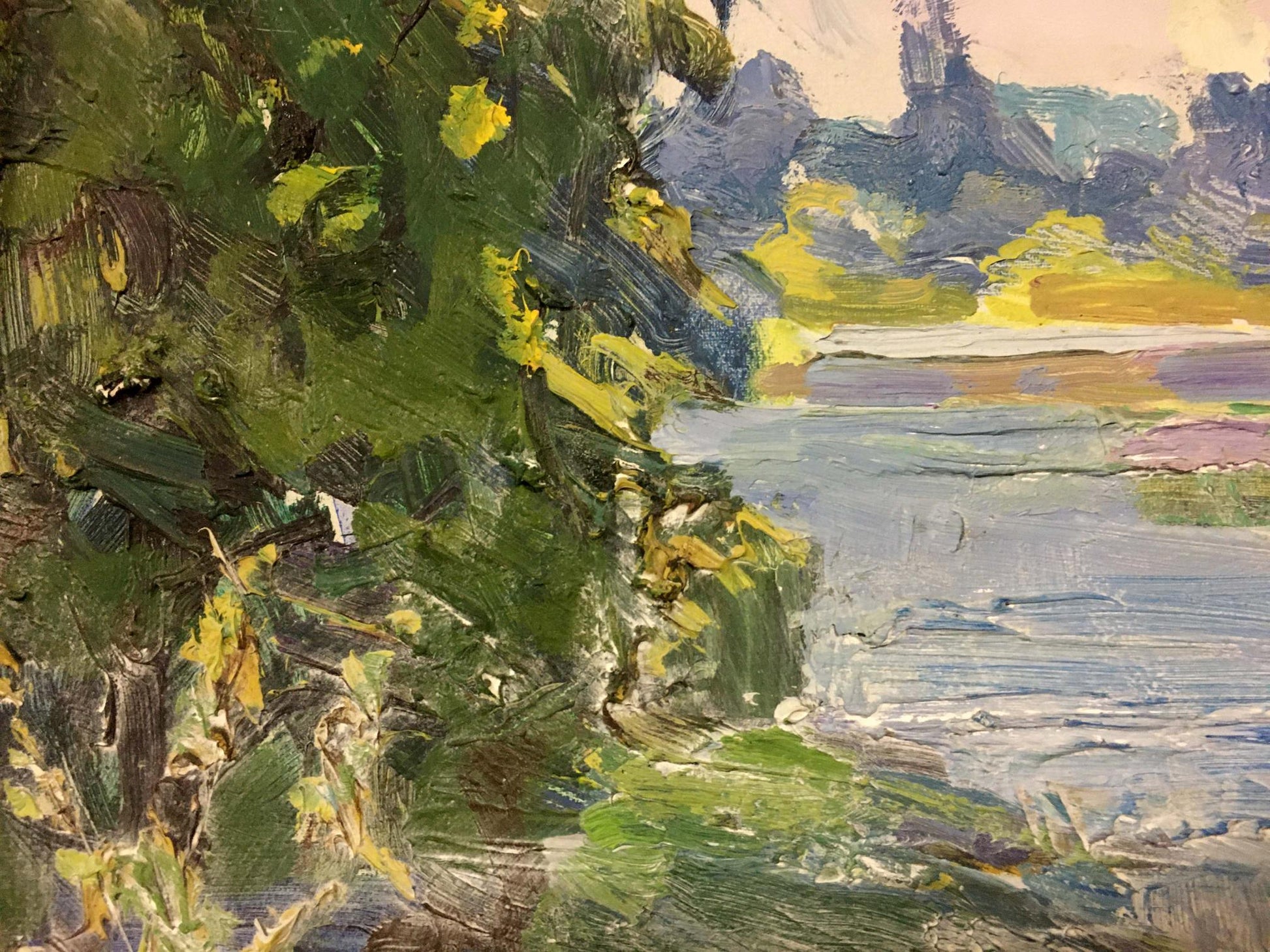 Oil painting Summer morning by Glushchenko Alexander Nikolaevich