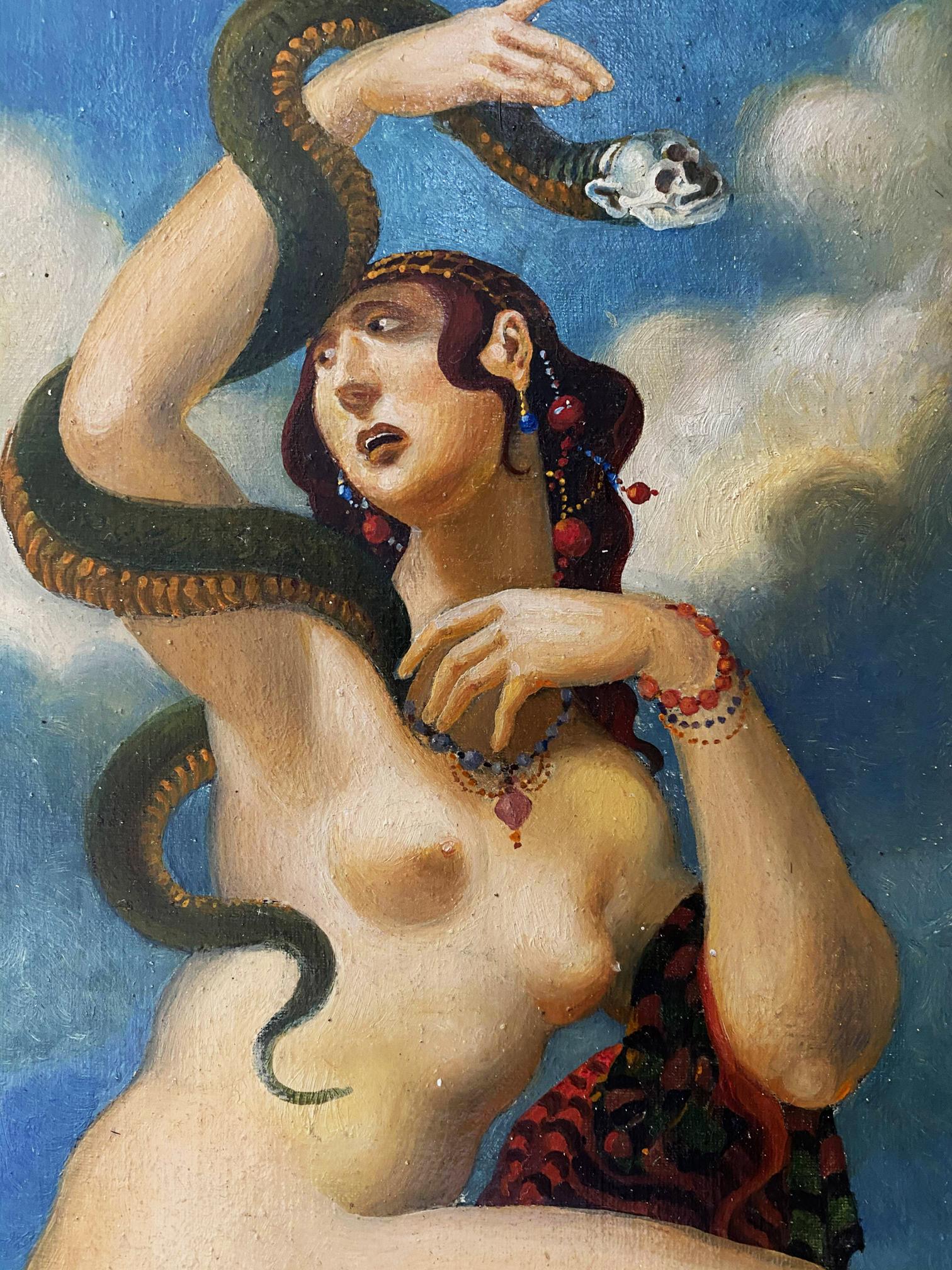 painting figure portrait