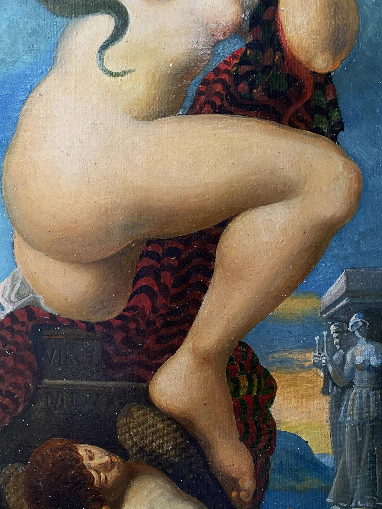 oil figure portrait