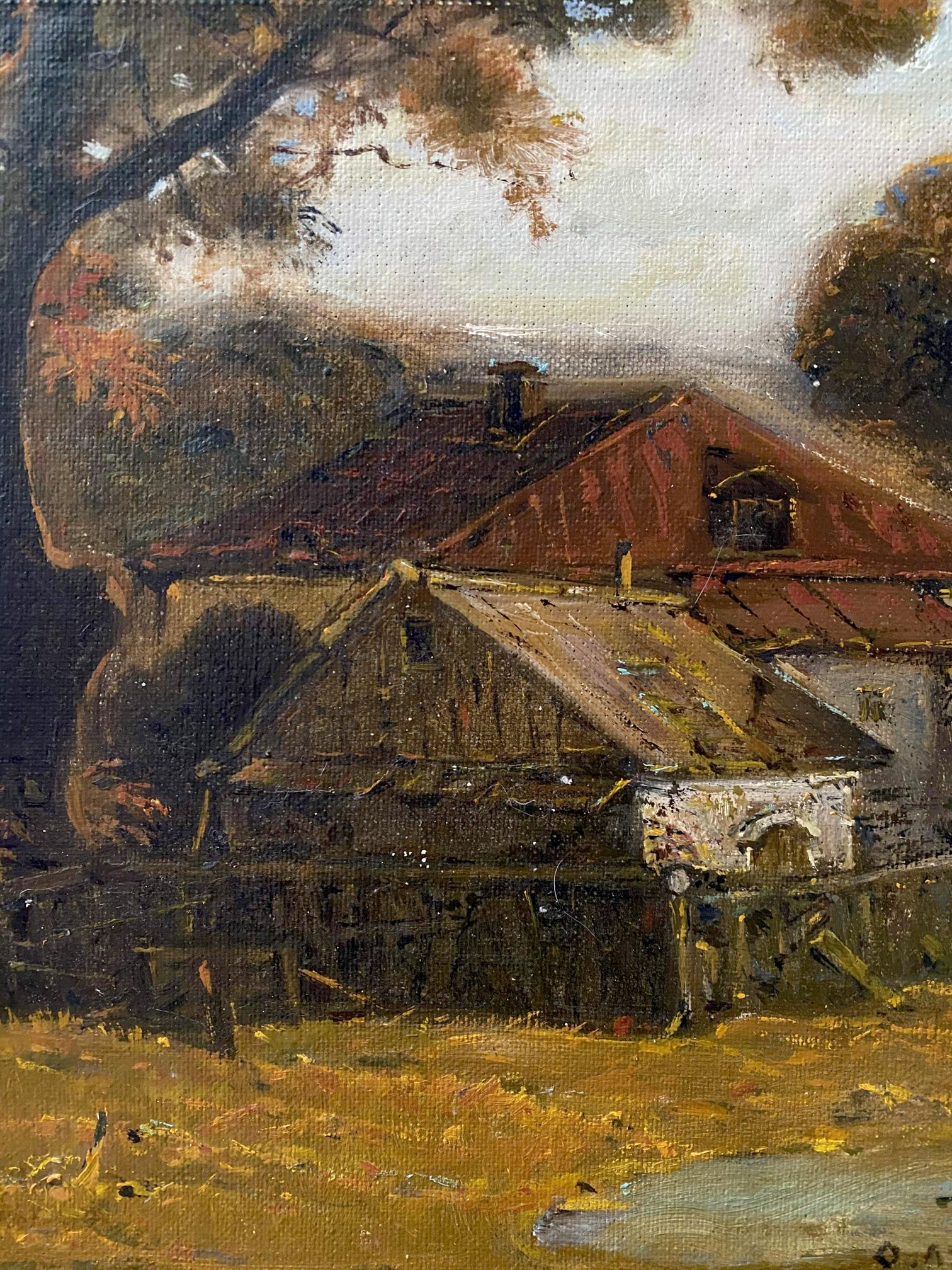 oil houses art