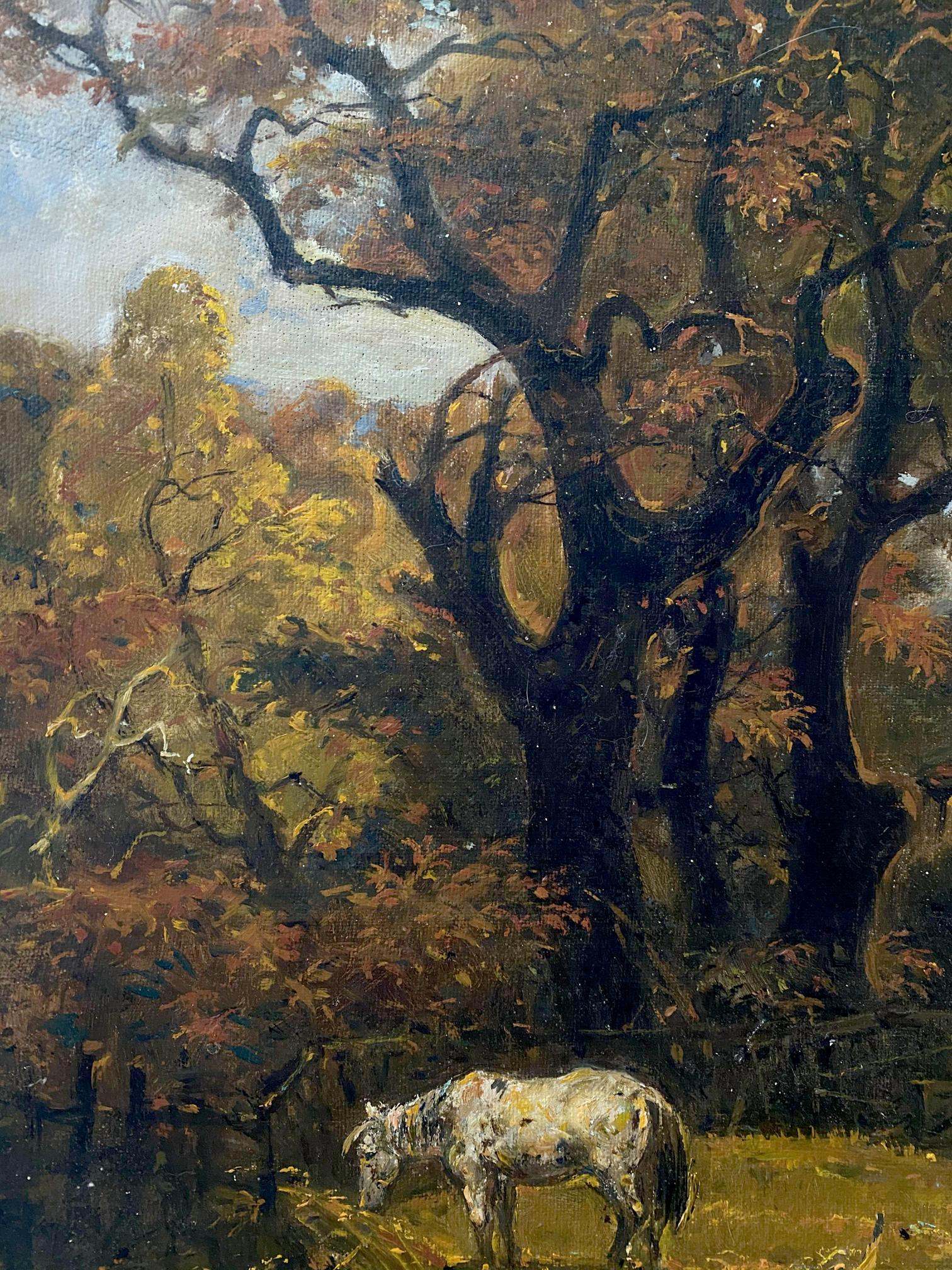 oil horses painting