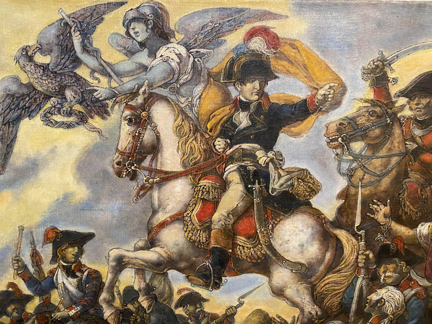 Oil painting of Napoleon in Egypt by Litvinov Oleg Arkad’yevich