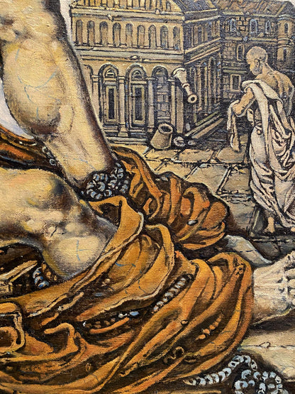 Oil painting Venus of the 20th century by Litvinov Oleg Arkad’yevich