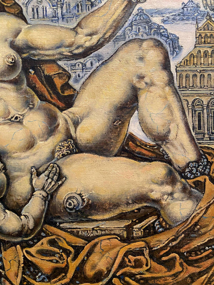 Oil painting Venus of the 20th century by Litvinov Oleg Arkad’yevich