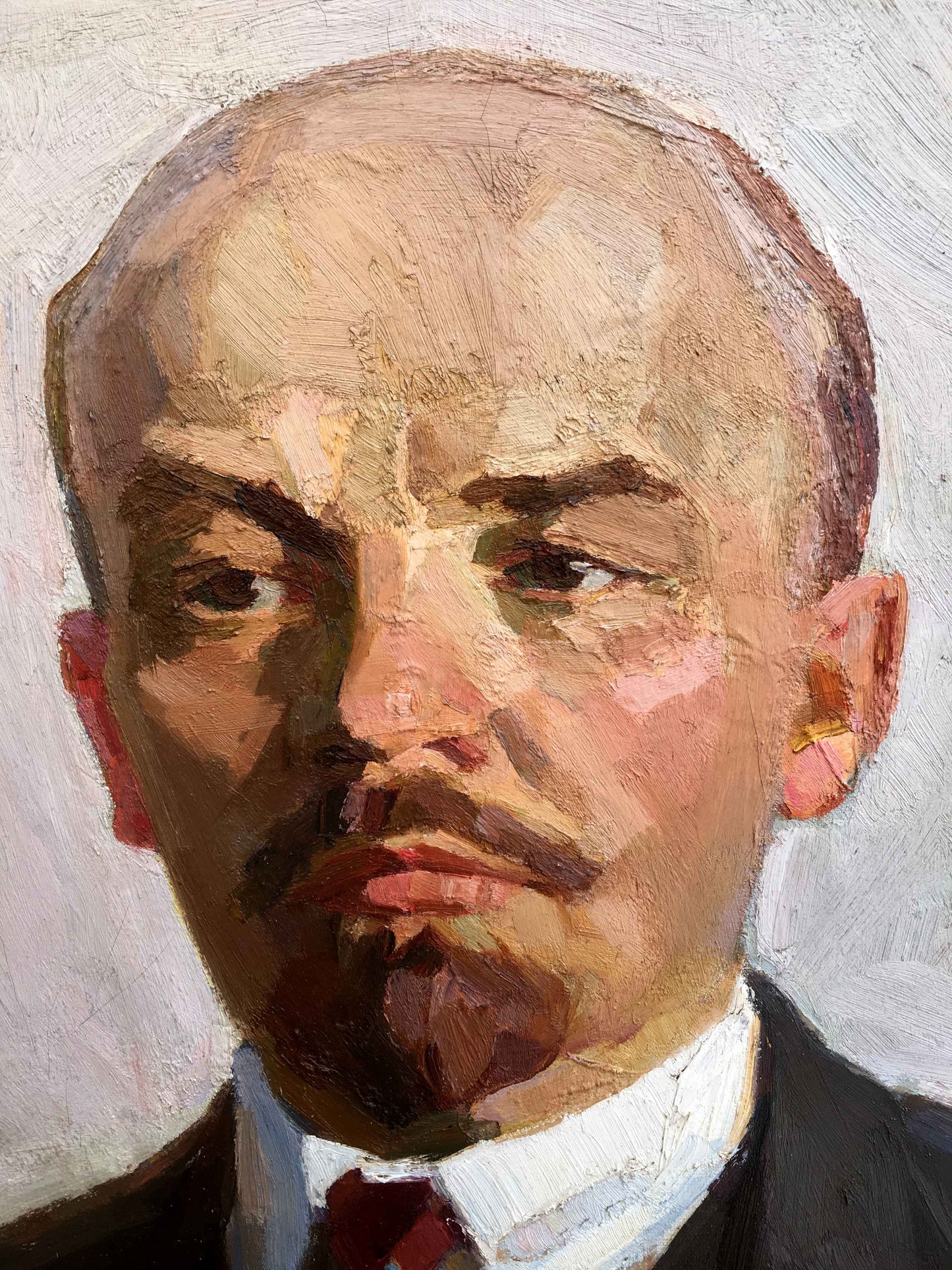 Oil painting portrait of Vladimir Lenin by Orlitskaya O.F