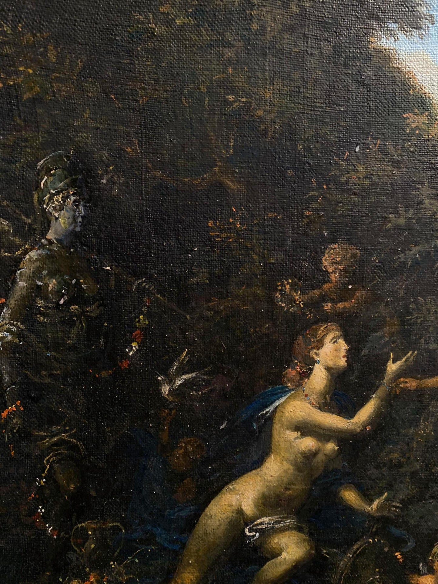 Oil painting Venus and Adonis by Litvinov Oleg Arkad’yevich