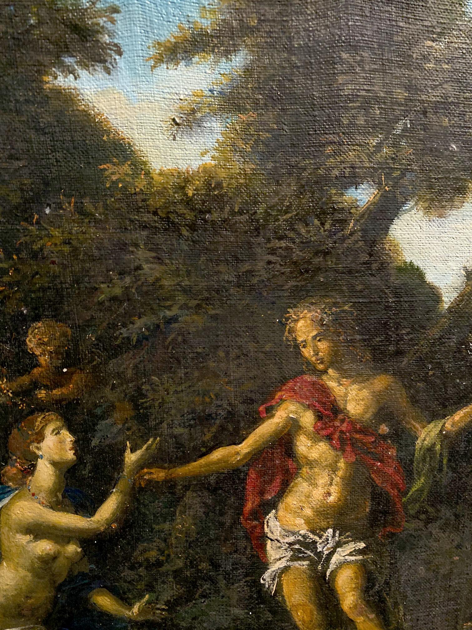 Oil painting of Venus and Adonis by Litvinov Oleg Arkad’yevich