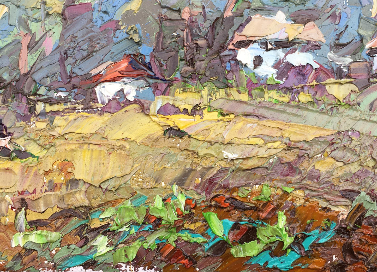 Nature Landscape Village landscape Art 
