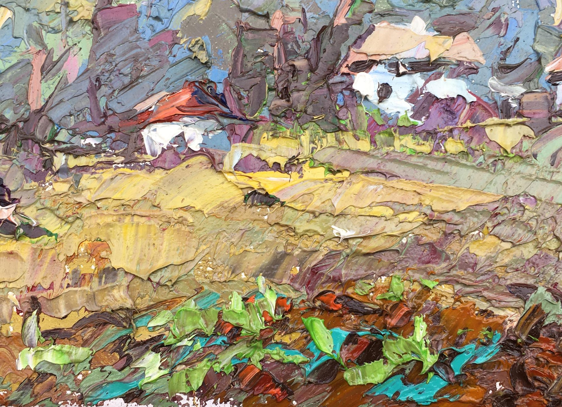 Nature Landscape Village landscape Art 
