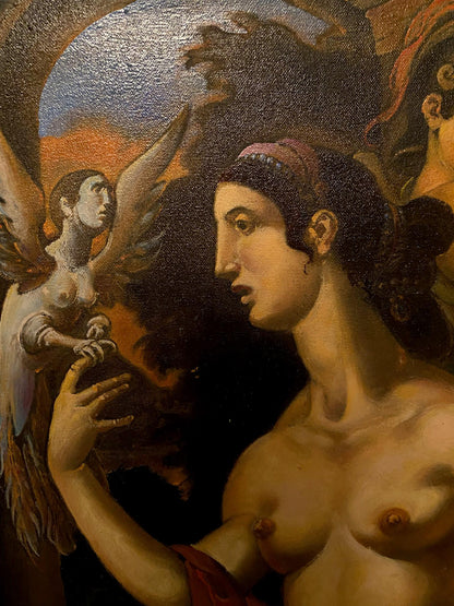 Oil painting of nude Venus and Cupids by Litvinov Oleg Arkad’yevich