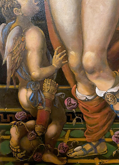 Oil painting of Venus and Cupids by Litvinov Oleg Arkad’yevich