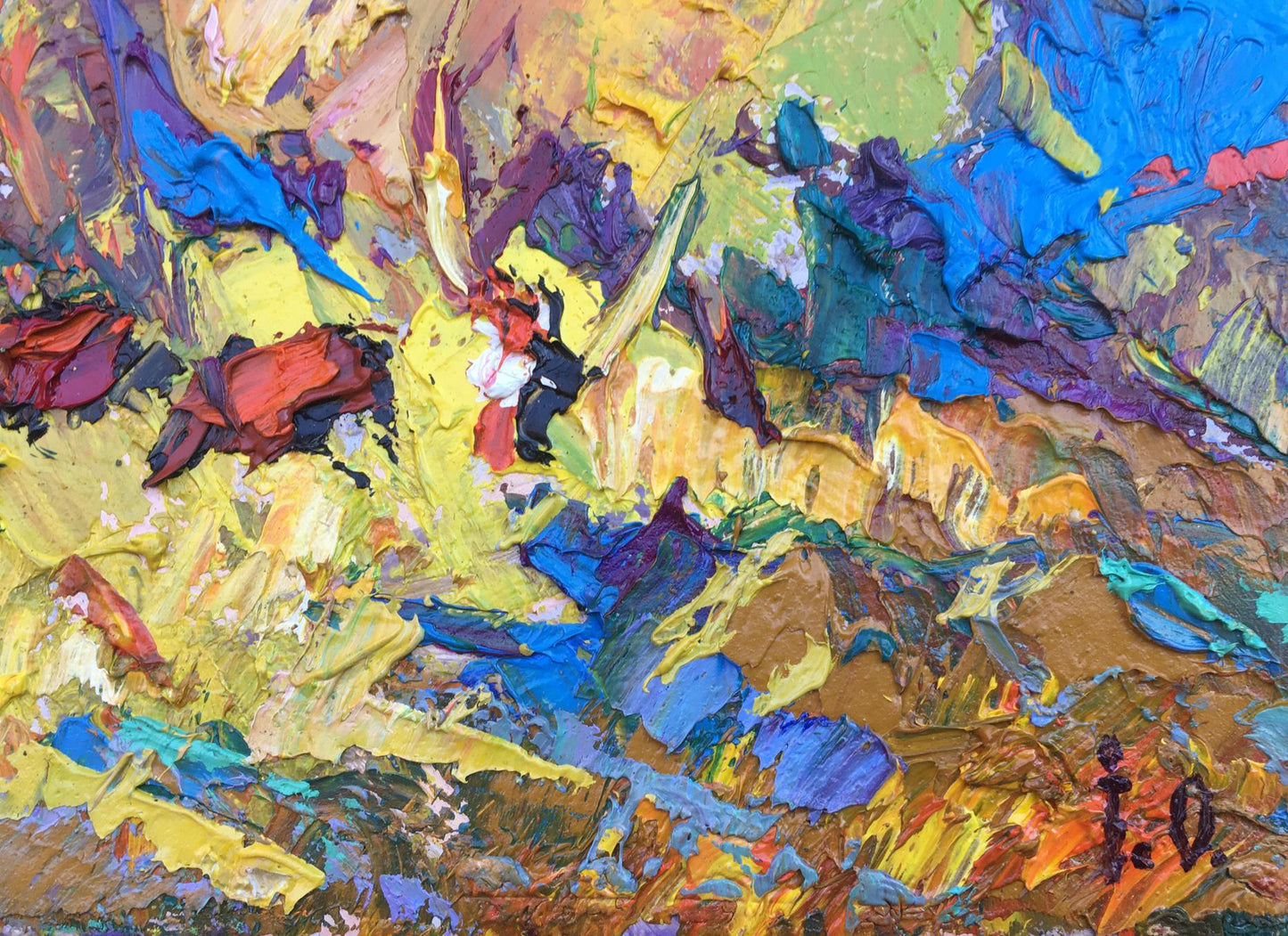 Artist's signature 