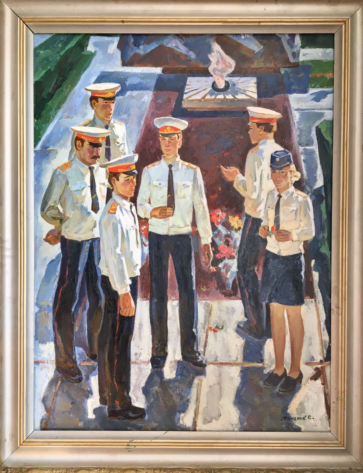 Oil painting Victory Day by Fomenok Stanislav Fedorovich