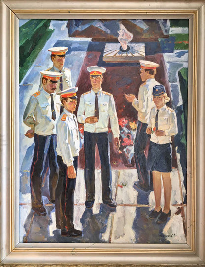 Oil painting Victory Day by Fomenok Stanislav Fedorovich