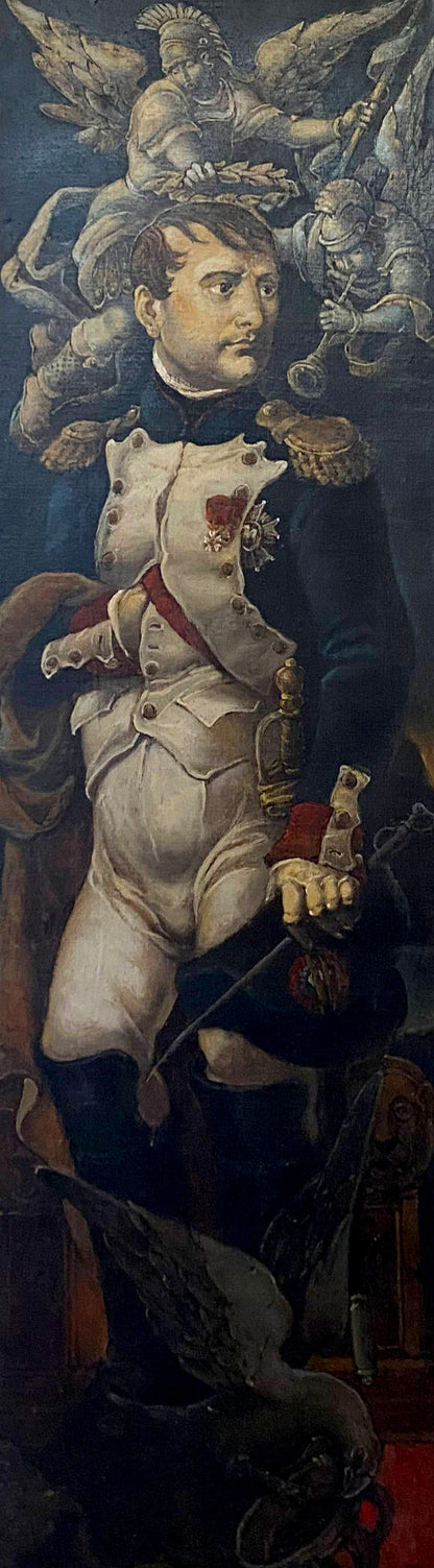 Oil painting of Emperor Napoleon by Oleg Arkad’yevich Litvinov