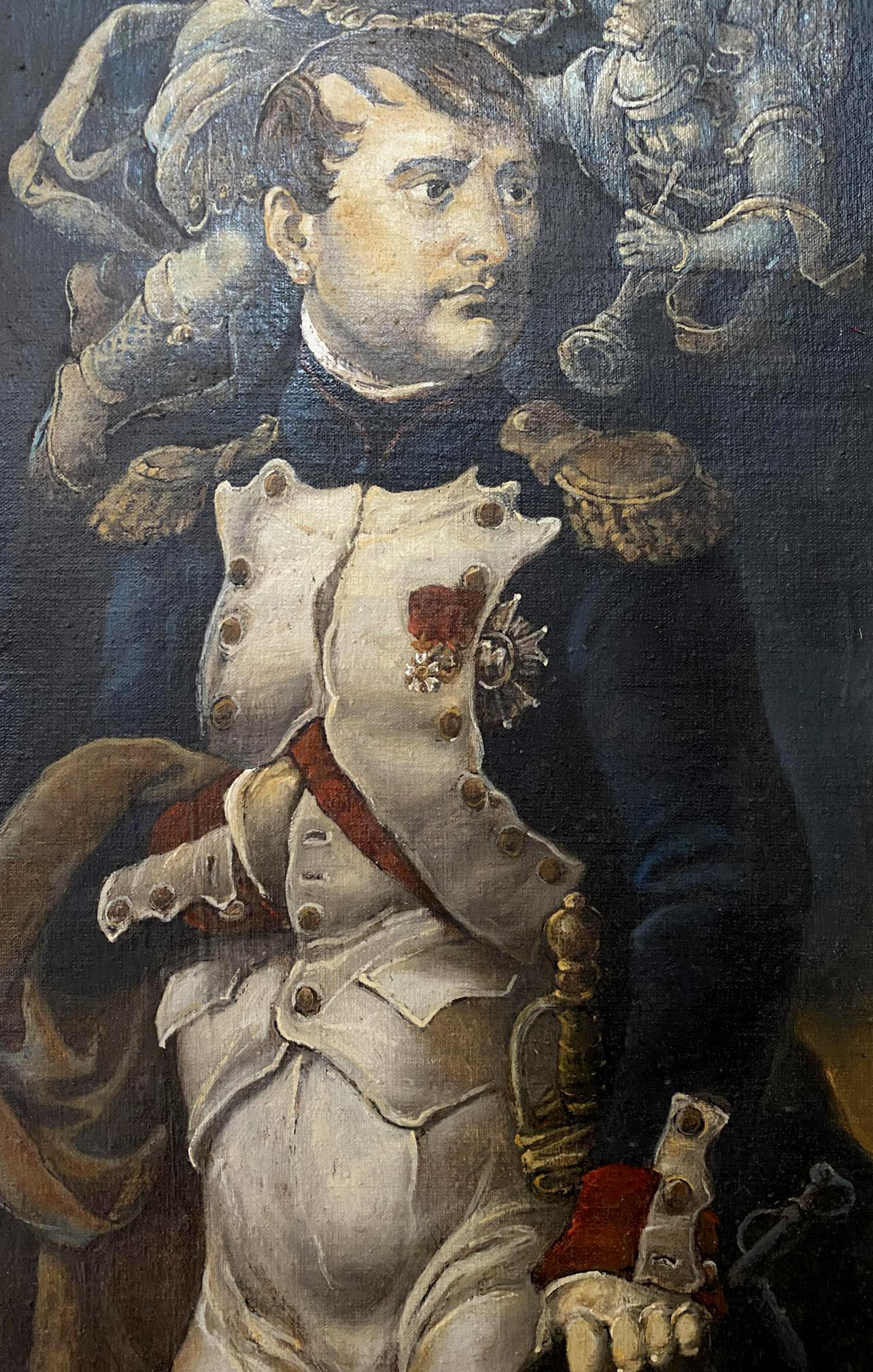 Oil painting of Emperor Napoleon by Litvinov Oleg Arkad’yevich