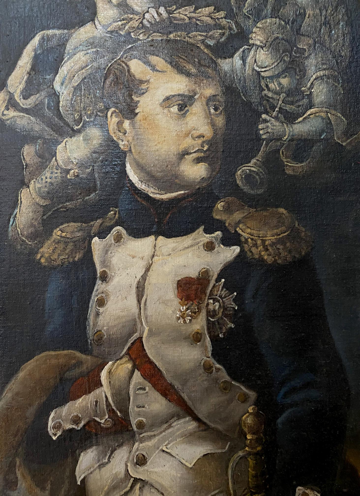 Oil painting of Emperor Napoleon by Litvinov Oleg Arkad’yevich