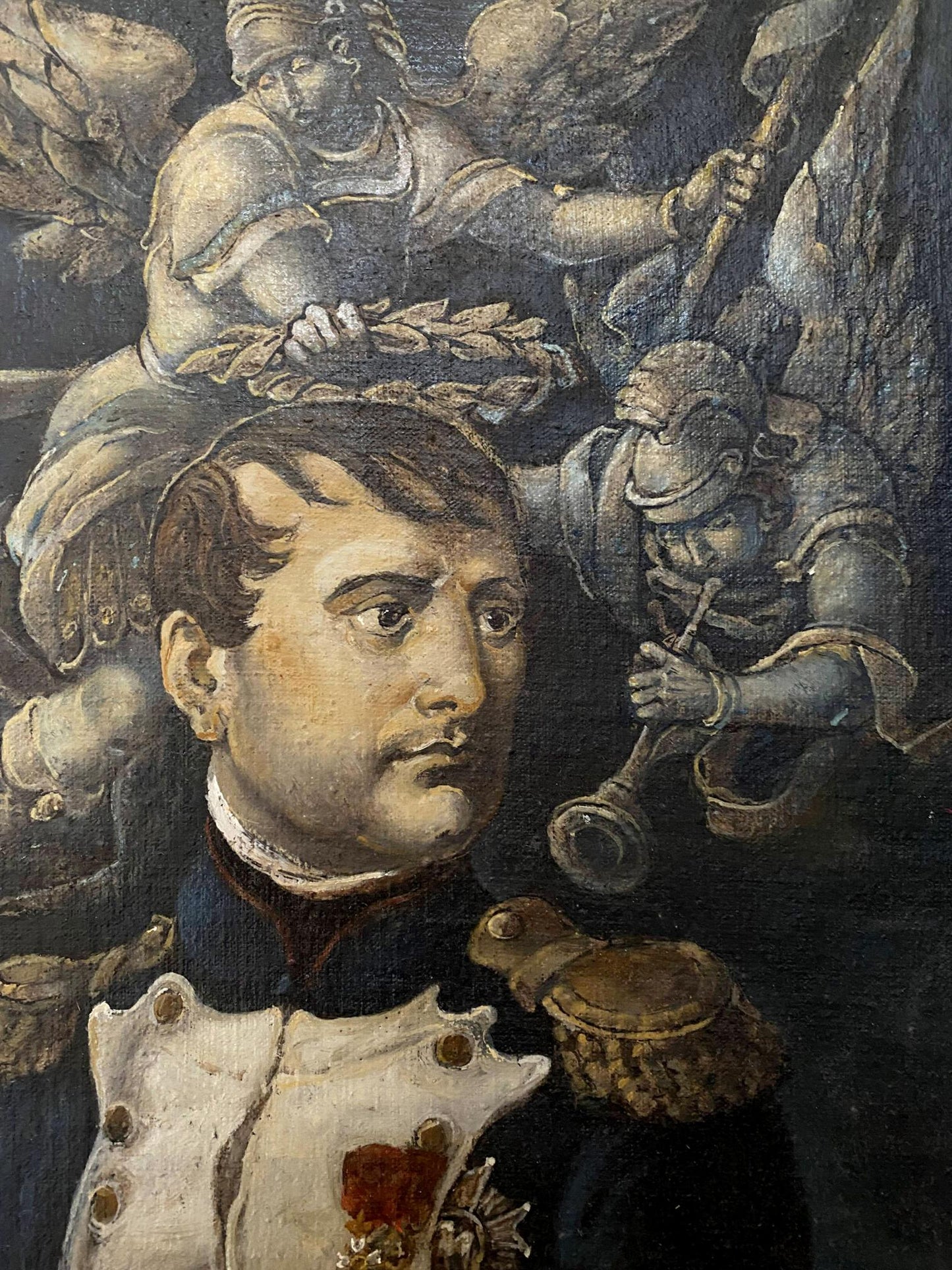 Oil painting of Emperor Napoleon by Oleg Arkad’yevich Litvinov