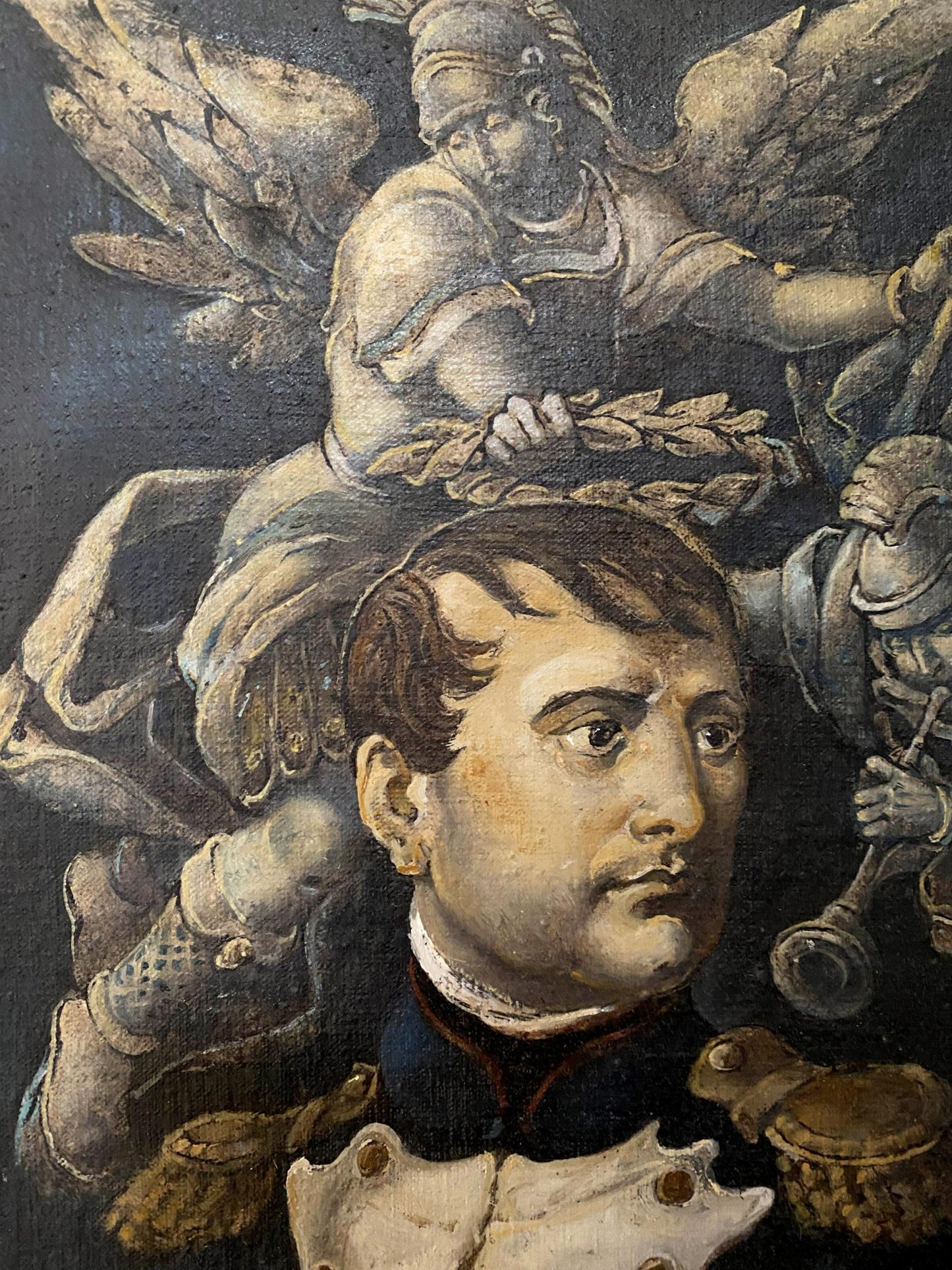 Oil painting of Emperor Napoleon by Litvinov Oleg Arkad’yevich