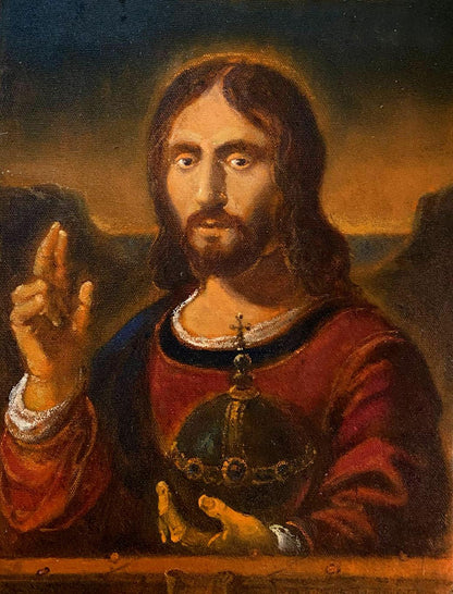 Oil painting of Jesus Christ by Litvinov Oleg Arkad’yevich