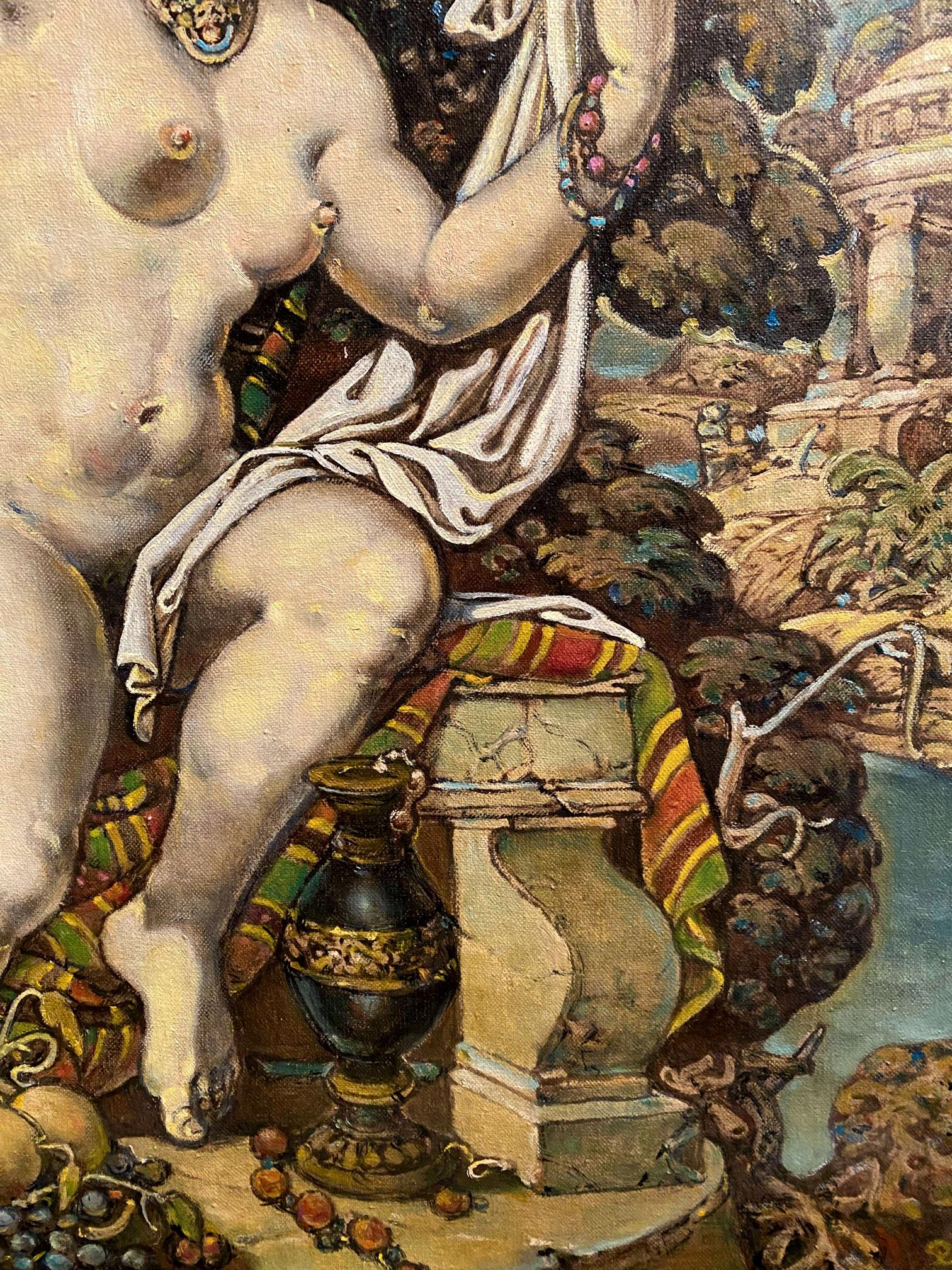 oil nude portrait 