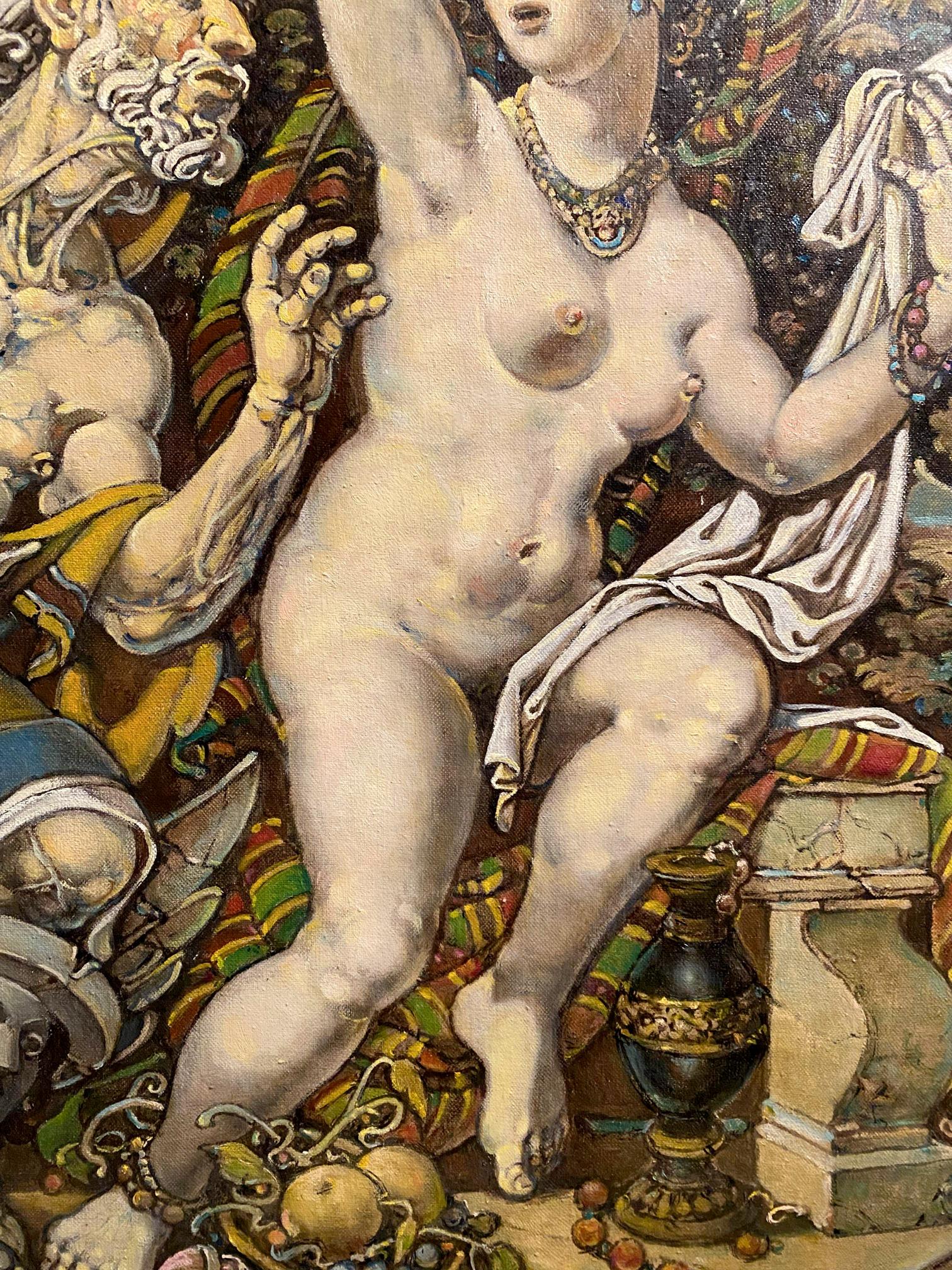 oil nude painting