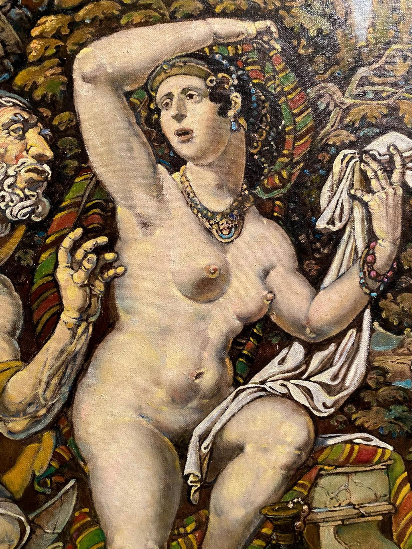 oil portrait nude