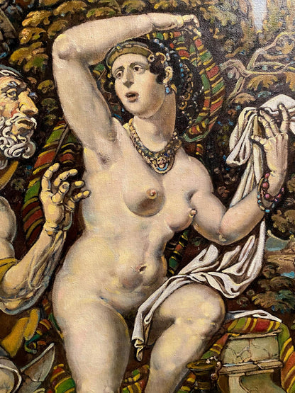 oil portrait nude