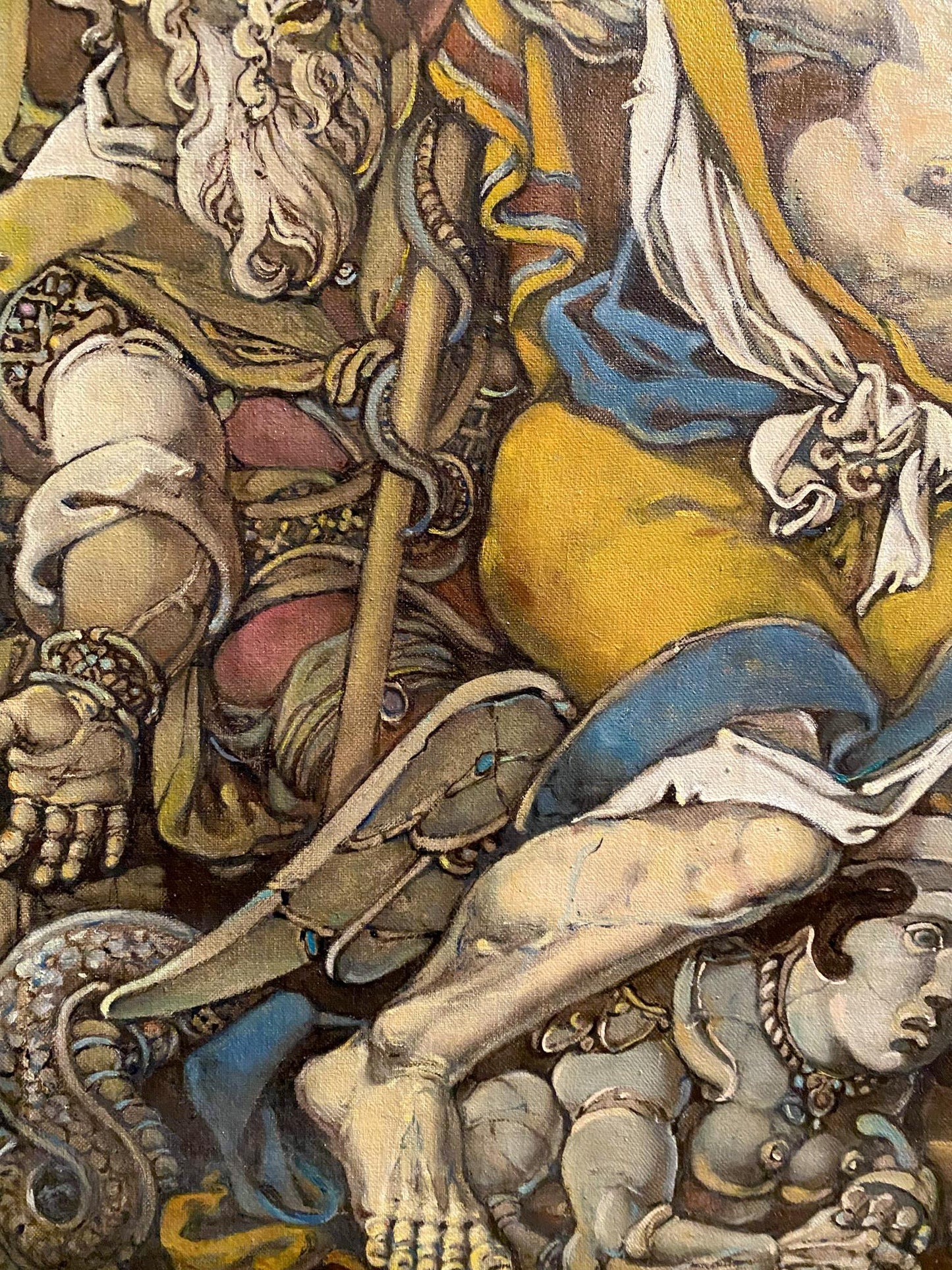 oil mythology art