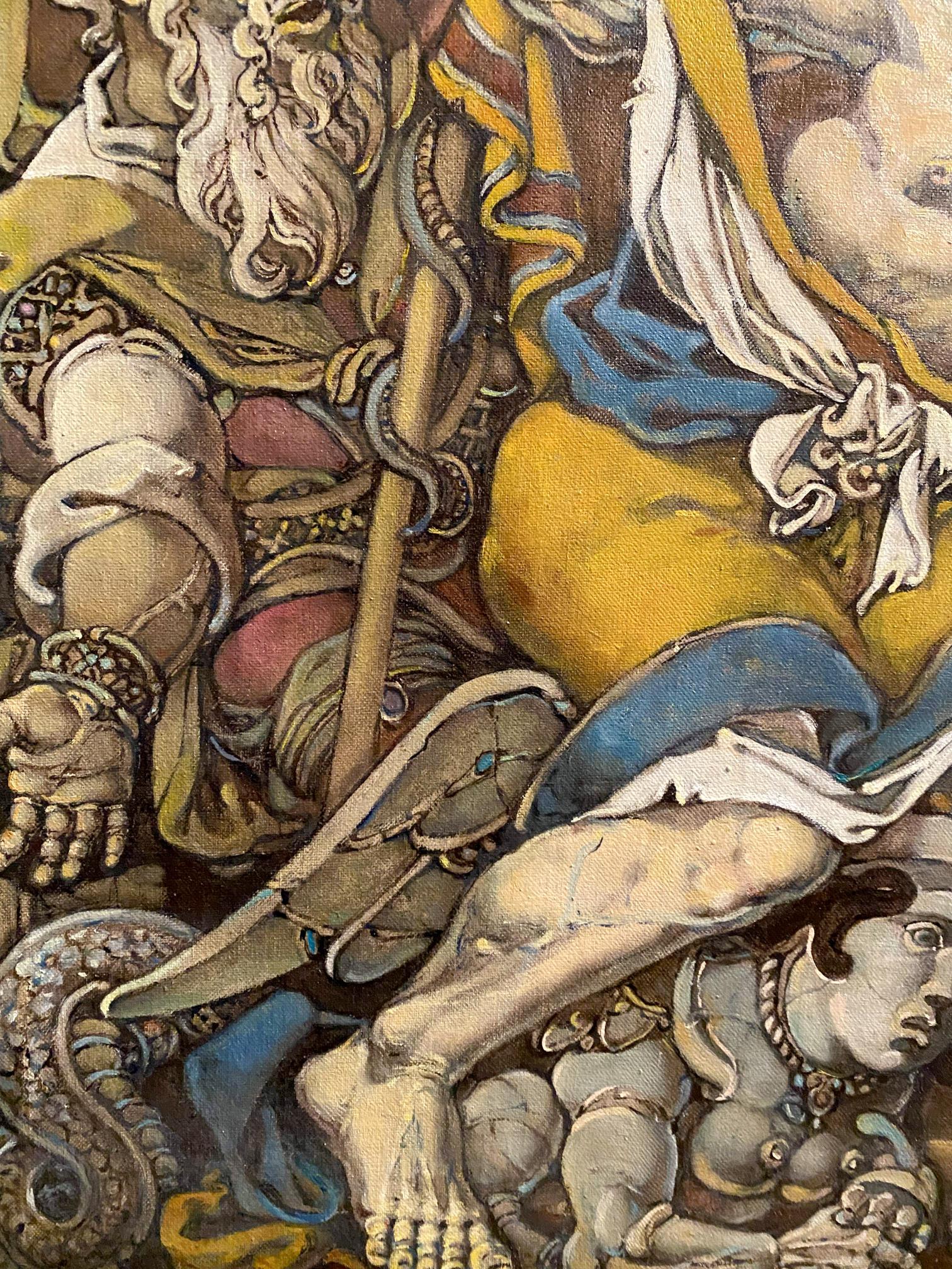 oil mythology art