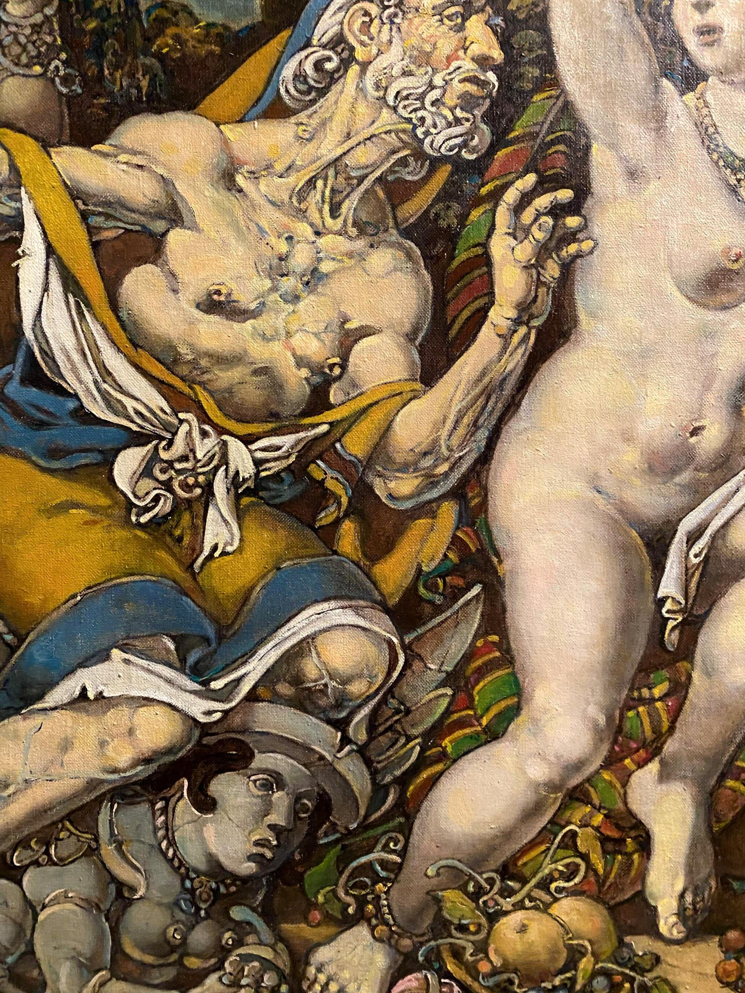 oil mythology art