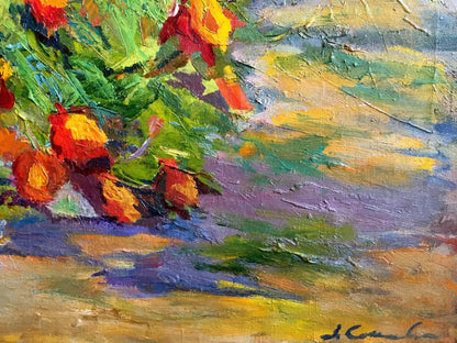Vibrant Flowers Grow oil painting by Sokolova Zinaida Ivanovna