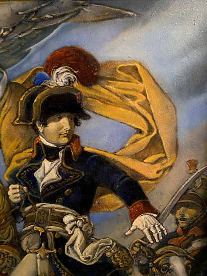 Oil painting of Napoleon 1799 by Litvinov Oleg Arkad’yevich