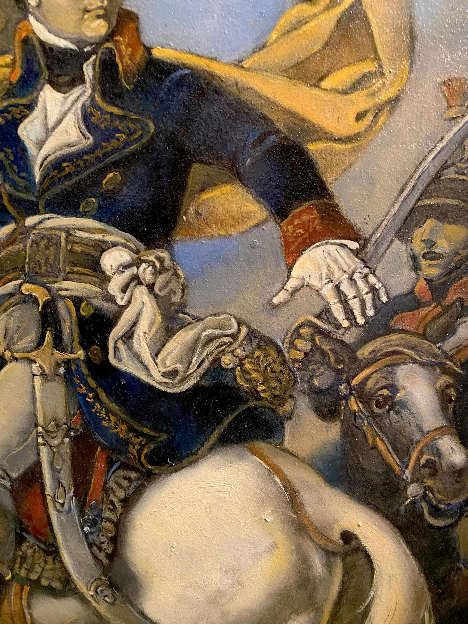 Oil painting of Napoleon 1799 by Litvinov Oleg Arkad’yevich