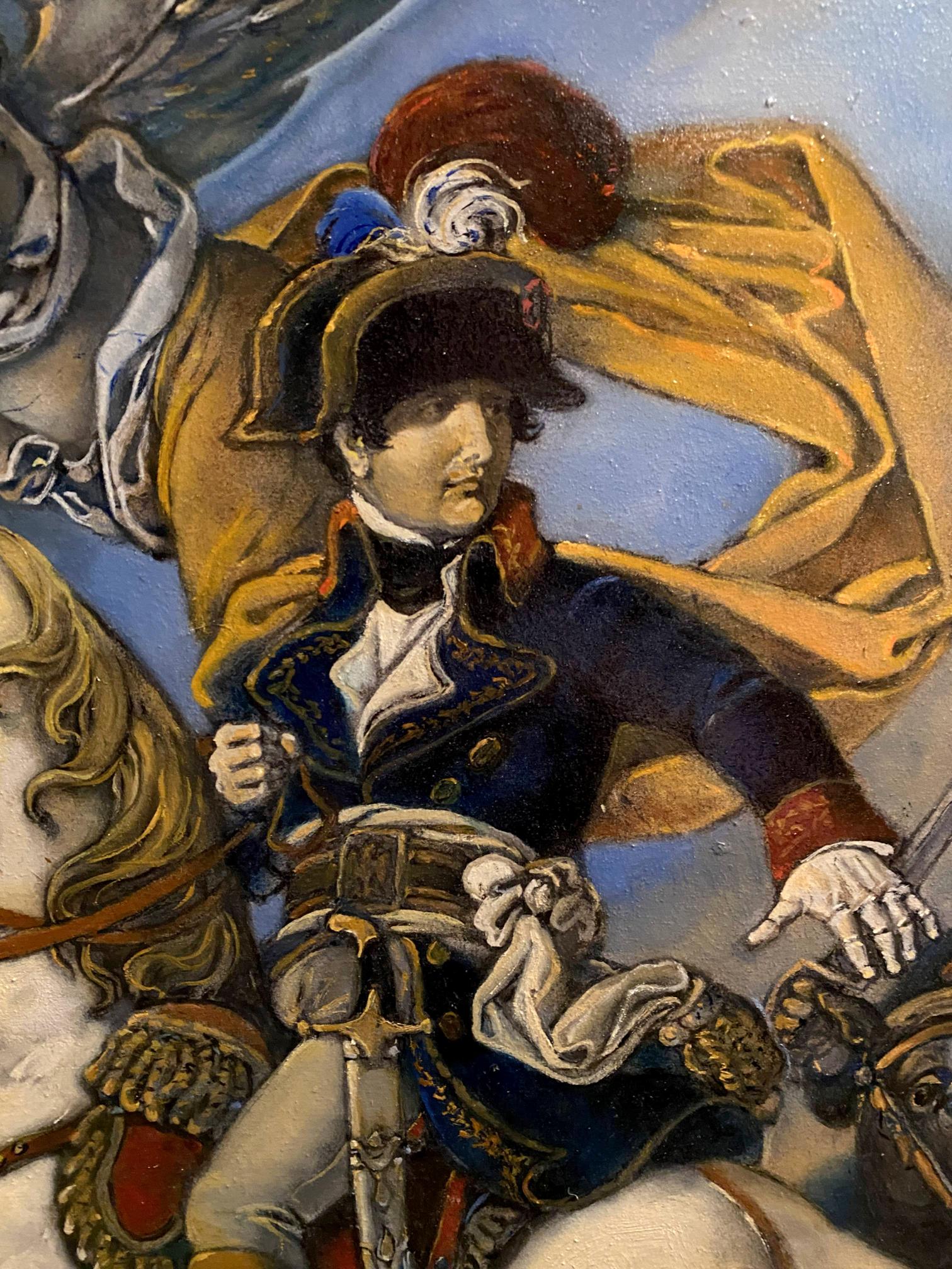 Oil painting of Napoleon 1799 by Litvinov Oleg Arkad’yevich