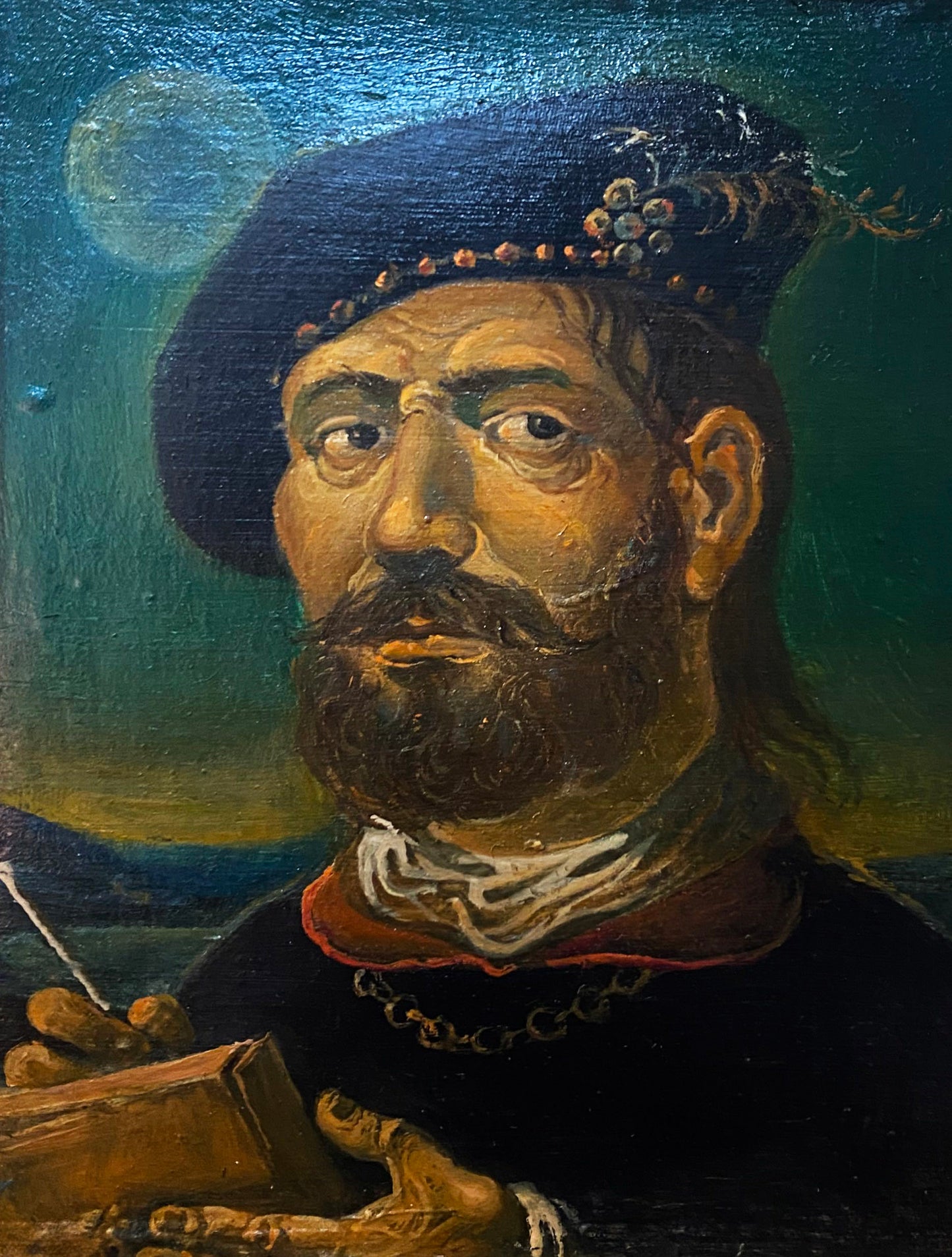 Oil painting portrait by Maestro Litvinov Oleg Arkad’yevich