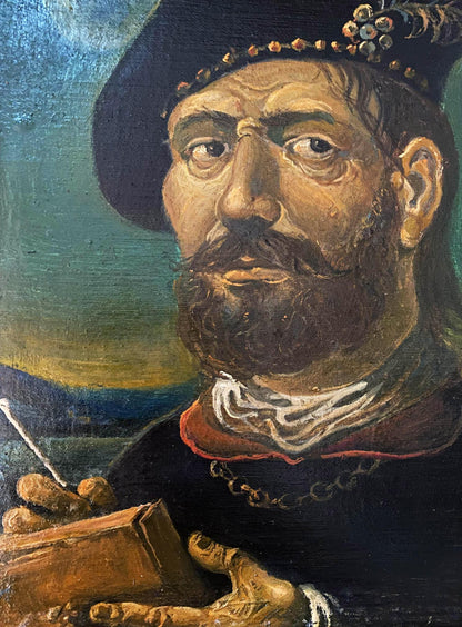 Oil painting portrait by Maestro Litvinov Oleg Arkad’yevich