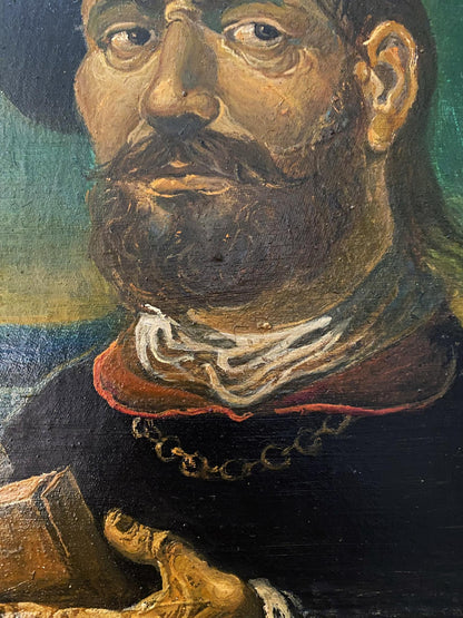 Oil painting portrait by Maestro Litvinov Oleg Arkadyevich