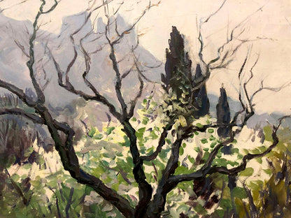 Oil painting Spring in Alupka by Basov Yakov Alexandrovich