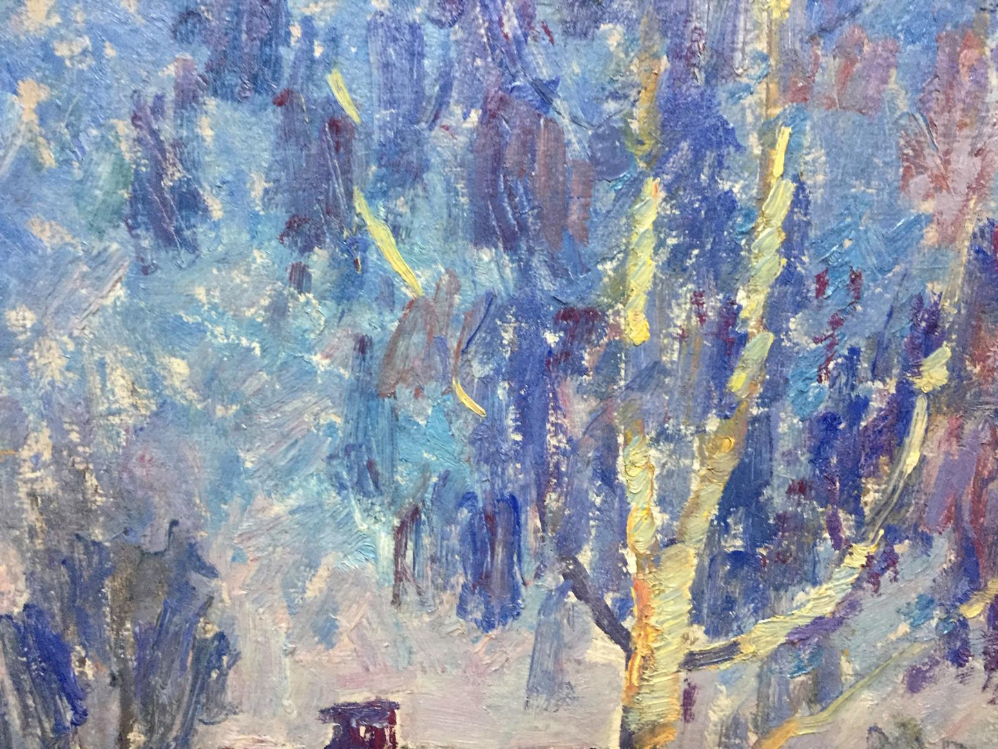 Oil painting Blue Day by Petrashevsky Stanislav Vasilievich