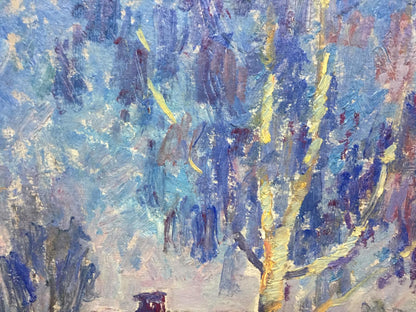Oil painting Blue Day by Petrashevsky Stanislav Vasilievich