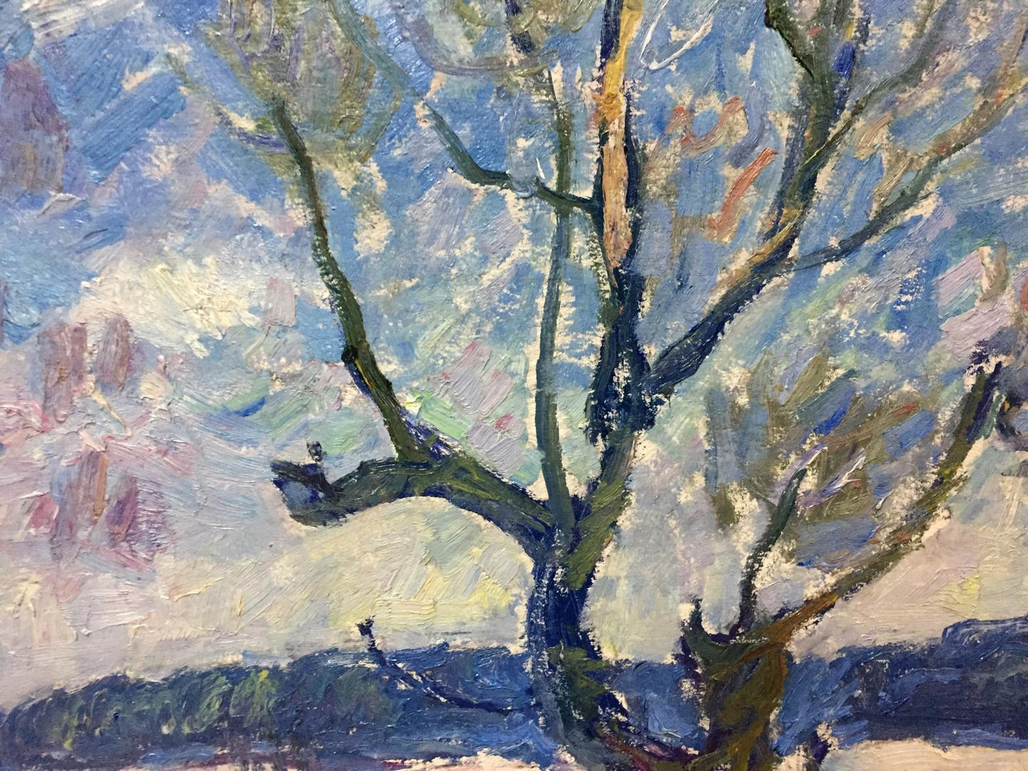 Oil painting Blue day by Petrashevsky Stanislav Vasilievich