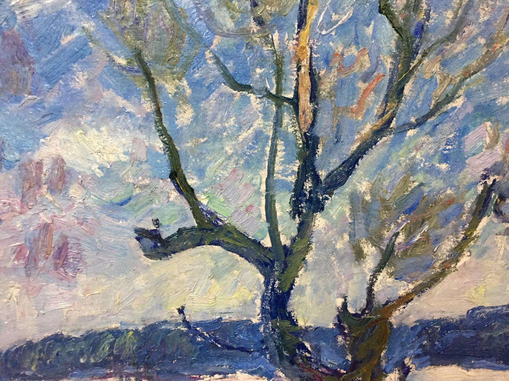 Oil painting Blue day by Petrashevsky Stanislav Vasilievich