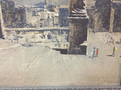 Oil painting of sunlit ancient Rome by Alexey Fedorovich Vlasov