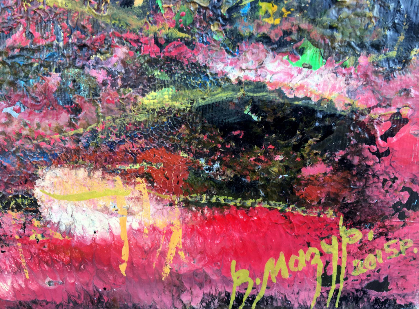 Artist's signature 