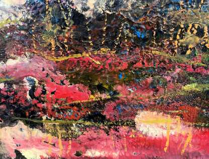 Abstract oil painting Nature Landscape Mazur Vladimir